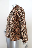 Velvet by Graham & Spencer Windy Jacket Leopard Print Faux Fur Size Medium available at CelebrityOwned.com img_5