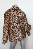 Velvet by Graham & Spencer Windy Jacket Leopard Print Faux Fur Size Medium available at CelebrityOwned.com img_6