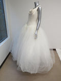Vera Wang Wedding Dress: Cream Sleeveless Tuille Skirt Dress, Size 10 available at CelebrityOwned.com img_2