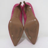 Veronica Beard Pumps Aurora Pink Suede Size 7.5 Pointed Toe Heels available at CelebrityOwned.com img_11