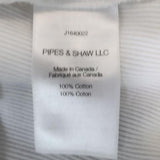 Veronica Beard Ruffle Top Dawson White Ribbed Jersey Size Medium Long Sleeve available at CelebrityOwned.com img_9