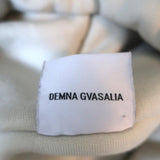 Vetements Inside-Out Shark Hoodie Ecru Size Medium Unisex Sweatshirt available at CelebrityOwned.com img_10