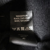 Vetements Saturday Weekday Hoodie Sweatshirt Black Size Small available at CelebrityOwned.com img_10
