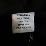 Vetements Saturday Weekday Hoodie Sweatshirt Black Size Small available at CelebrityOwned.com img_7