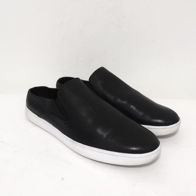 Vince Backless Skate Sneakers Verrell Black Leather Size 9.5 available at CelebrityOwned.com img_1