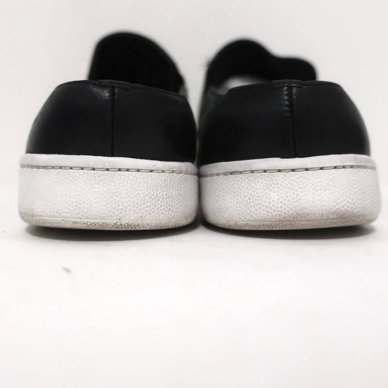 Vince Backless Skate Sneakers Verrell Black Leather Size 9.5 available at CelebrityOwned.com img_7