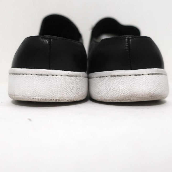 Vince Backless Skate Sneakers Verrell Black Leather Size 9.5 available at CelebrityOwned.com img_7