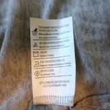 Vince Colorblock Roll Sleeve Tee Gray/White Size Small Short Sleeve Top available at CelebrityOwned.com img_8