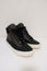 Vince High Top Sneakers Newman Brown Leather & Black Suede Size 7