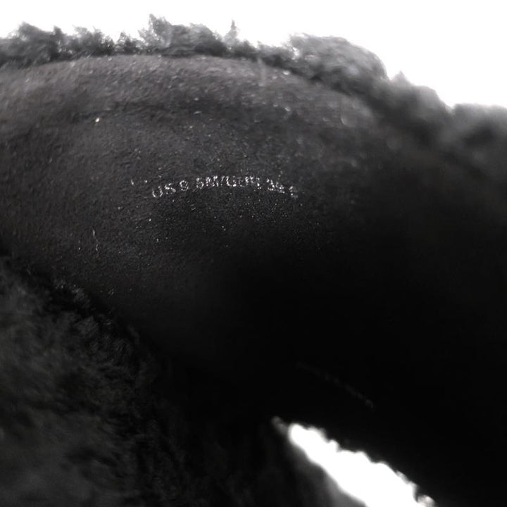 Vince Kalina Shearling Slipper Slide Sandals Black Size 9.5 NEW available at CelebrityOwned.com img_10