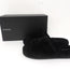 Vince Kalina Shearling Slipper Slide Sandals Black Size 9.5 NEW