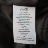 Vince Quilted Bomber Jacket Olive Nylon Size Extra Small available at CelebrityOwned.com img_9