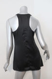 Vince Racerback Tank Top Black Satin Size Extra Small available at CelebrityOwned.com img_5