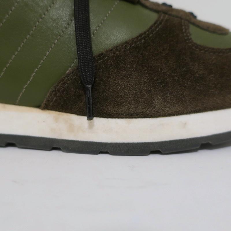 Vince Sneakers Olive Suede &amp; Leather Size 7 Running Shoes available at CelebrityOwned.com img_3