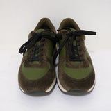 Vince Sneakers Olive Suede & Leather Size 7 Running Shoes available at CelebrityOwned.com img_4