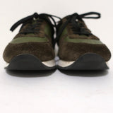 Vince Sneakers Olive Suede & Leather Size 7 Running Shoes available at CelebrityOwned.com img_5