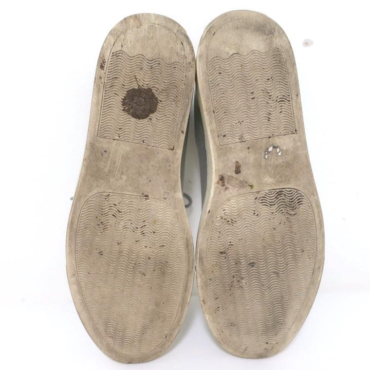 Woman by Common Projects Achilles Low Sneakers Silver Metallic Leather Size 38-img_[image_position} from CelebrityOwned.com