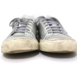 Woman by Common Projects Achilles Low Sneakers Silver Metallic Leather Size 38-img_[image_position} from CelebrityOwned.com