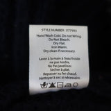 Xirena Apres Ski Sweater Simone Navy/Rainbow Ribbed Knit Size Extra Small available at CelebrityOwned.com img_8