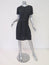 Yves Saint Laurent Women's Dress: Black 100% Cotton Size 0, Pre-owned