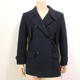 Yves Saint Laurent Peacoat Black Wool Size Medium Double Breasted Jacket available at CelebrityOwned.com img_1