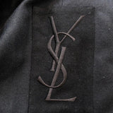 Yves Saint Laurent Peacoat Black Wool Size Medium Double Breasted Jacket available at CelebrityOwned.com img_5