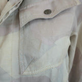 Zadig & Voltaire Jacket Kimi Ivory/Light Pink Camouflage Denim Size Small available at CelebrityOwned.com img_3