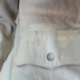 Zadig & Voltaire Jacket Kimi Ivory/Light Pink Camouflage Denim Size Small available at CelebrityOwned.com img_4