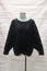 Zara Women's Sweater: Black Rayon Size S, Pre-owned
