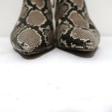 Zimmermann Ankle Boots Snake-Embossed Leather Size 38 Kitten Heel Booties available at CelebrityOwned.com img_5