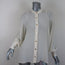 Zimmermann Button Down Blouse Cream Silk Size 1 Long Sleeve Top