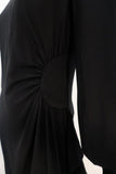 Zimmermann Dress Black Silk Size 1 Long Sleeve Ruffled-Side available at CelebrityOwned.com img_4