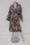 Zimmermann Fleeting Slouch Trench Coat Gray Floral Print Size 0 Oversize Jacket