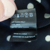 Zimmermann Mini Dress Mischief Black Polka Dot Crepe Size 3 Bell Sleeve-img_[image_position} from CelebrityOwned.com