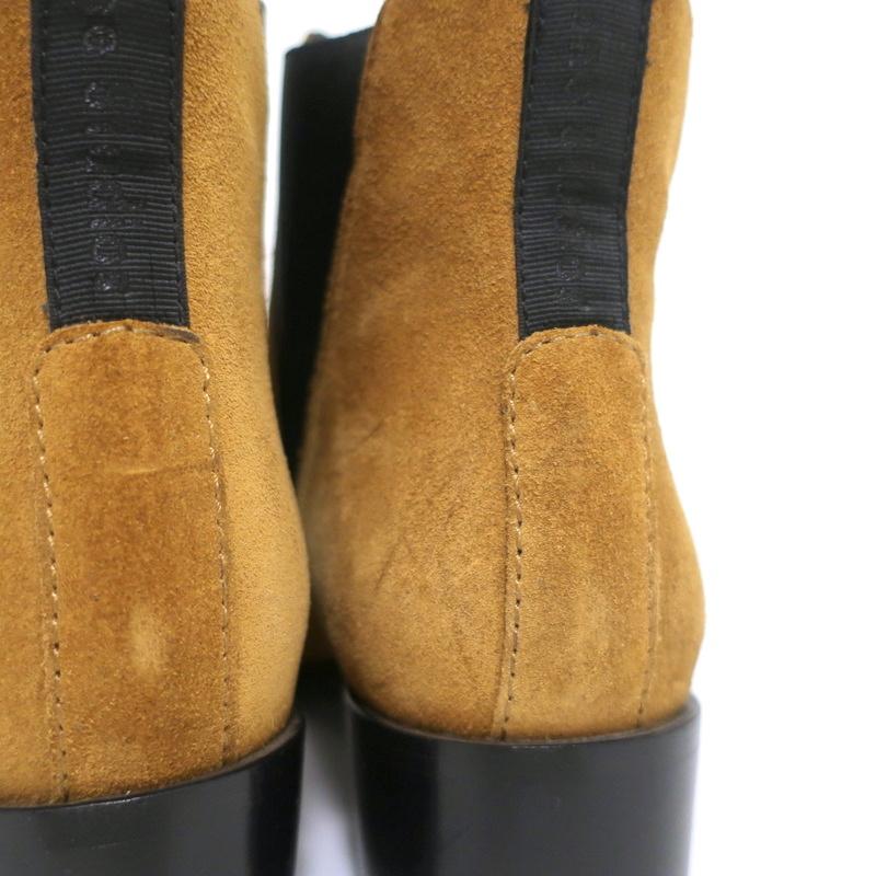 Acne Studios Ankle Boots Jensen Brown Suede Size 39 Pointed Toe Chelsea Booties - Celebrity Owned