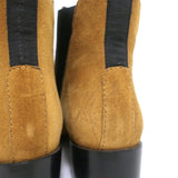 Acne Studios Ankle Boots Jensen Brown Suede Size 39 Pointed Toe Chelsea Booties - Celebrity Owned
