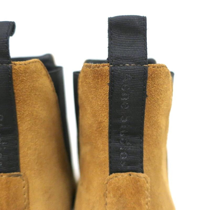 Acne Studios Ankle Boots Jensen Brown Suede Size 39 Pointed Toe Chelsea Booties - Celebrity Owned