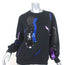 Acne Studios Roni Sequined Crewneck Sweatshirt Black Cotton Size Extra Small