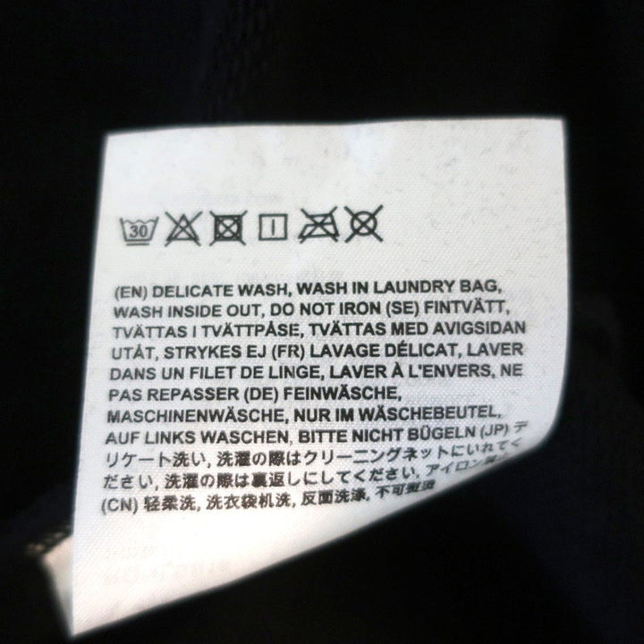 Acne Studios Roni Sequined Crewneck Sweatshirt Black Cotton Size Extra Small - Celebrity Owned