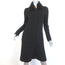 AdamPlusEve by Adam Lippes Mink Collar Sweatercoat Black Wool-Blend Size 1