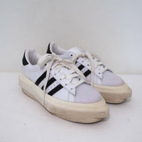 Adidas Platform Sneakers White Leather Size 6 - Celebrity Owned