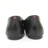 AEYDE Pointed Toe Flats Moa Black Leather Size 39 - Celebrity Owned