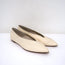 AEYDE Pointed Toe Flats Moa Cream Leather Size 39 NEW