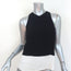 A.L.C. Double Layer Tank Top Findley Black/White Crepe Size 4 Sleeveless Blouse