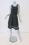 A.L.C. Dress Black Crochet-Inset Rayon Knit Size Large Sleeveless Fit & Flare