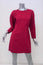 A.L.C. Dress Renton Magenta Stretch Crepe Size 4 Puff-Sleeve Mini NEW