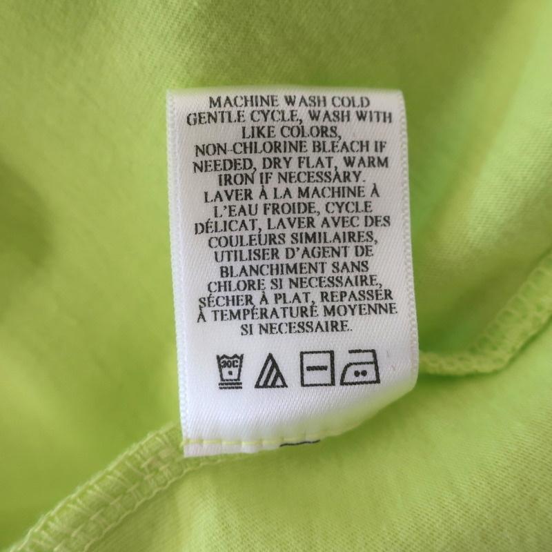 A.L.C. Kati Puff Sleeve Tee Yellow Cotton Size Extra Small Short Sleeve Top - Celebrity Owned
