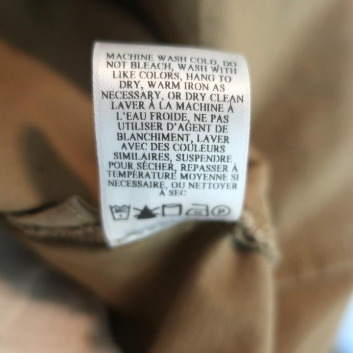 A.L.C. Lace-Up Mini Skirt Kylie Khaki Stretch Cotton Size 2 - Celebrity Owned