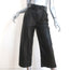 A.L.C. Leather Gaucho Pants Black Size 2 Tabor Cropped Trousers