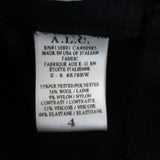 A.L.C. Mini Dress Dean Black Plaid Jacquard Size 4 Sleeveless Sheath - Celebrity Owned